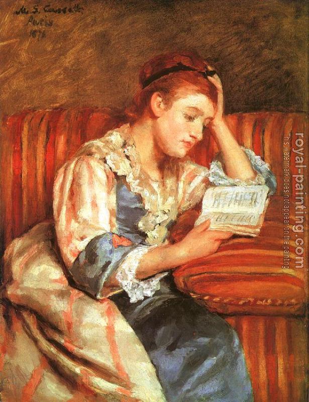 Mary Cassatt : Young Woman Reading